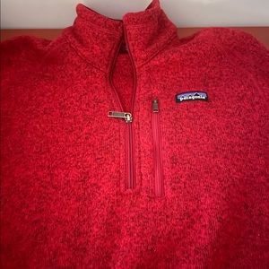 Like new - Patagonia Better Sweater 1/4-Zip Fleece small